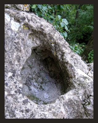 natural baptismal font